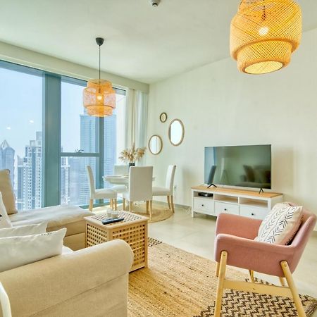 두바이 Boho-Chic Cosy 1Br, Minutes To Burj Khalifa 아파트 외부 사진