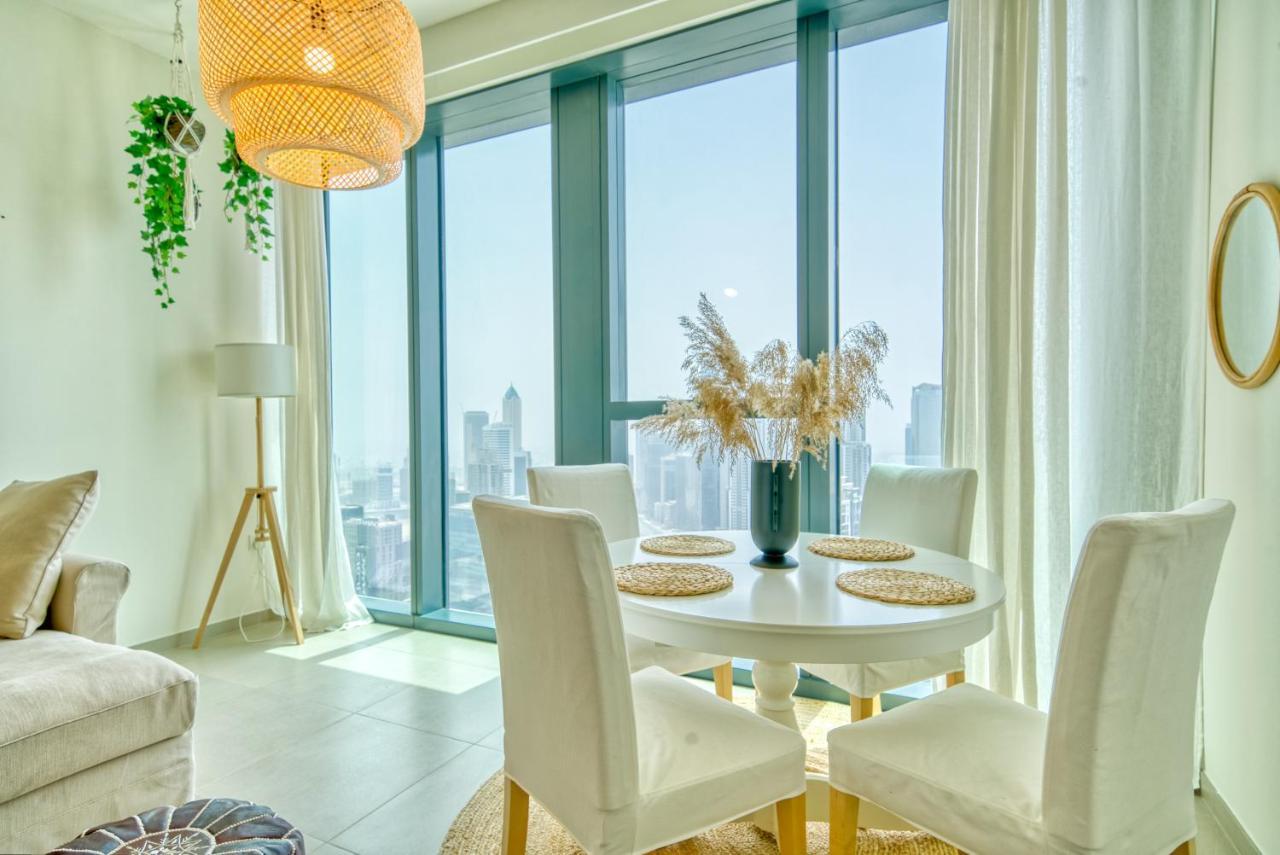 두바이 Boho-Chic Cosy 1Br, Minutes To Burj Khalifa 아파트 외부 사진